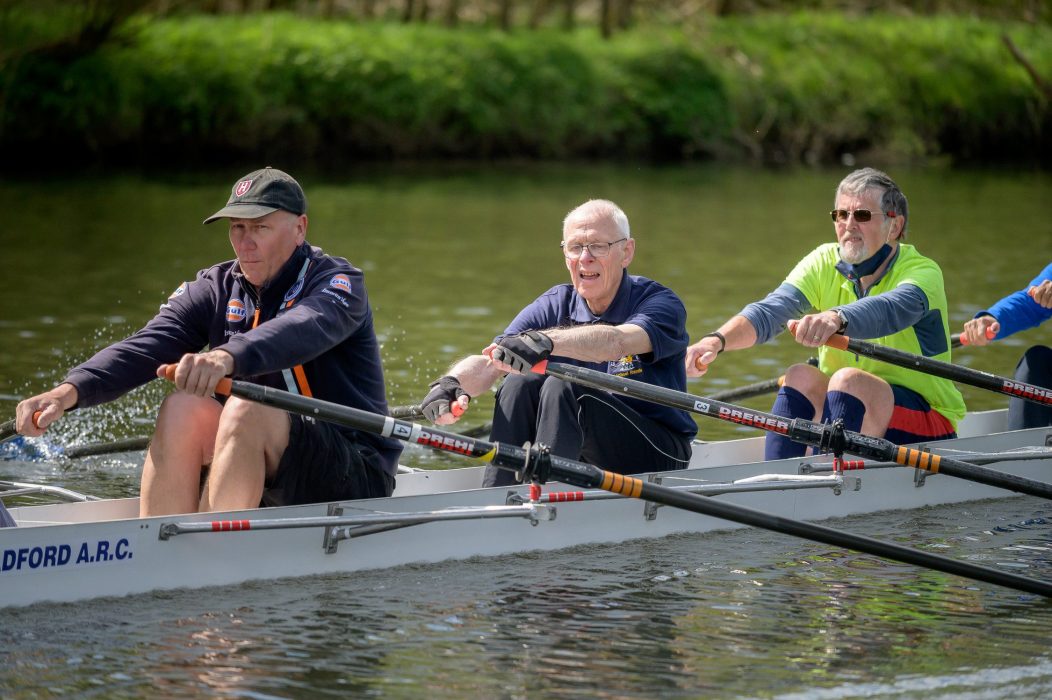 seniors rowing