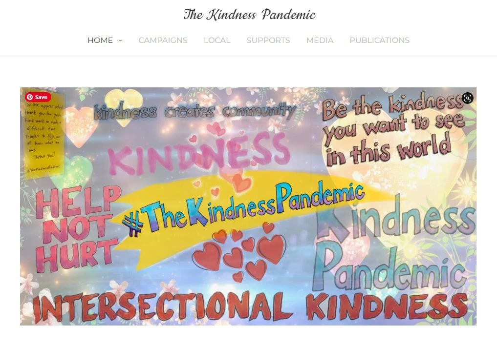 Kindness Pandemic Website