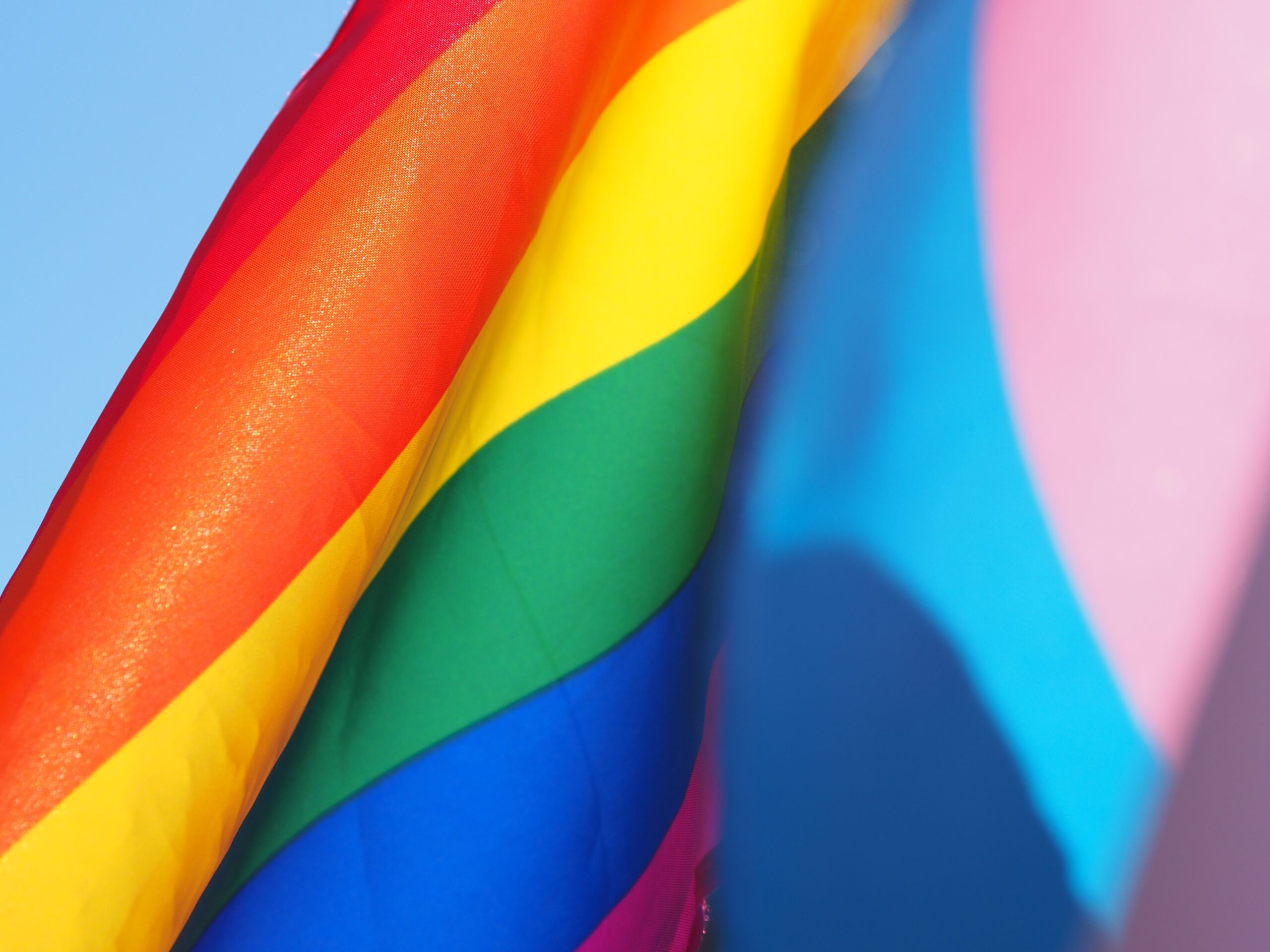 LGBTIQ+ and trans flags