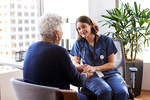 GP and patient in General Practice