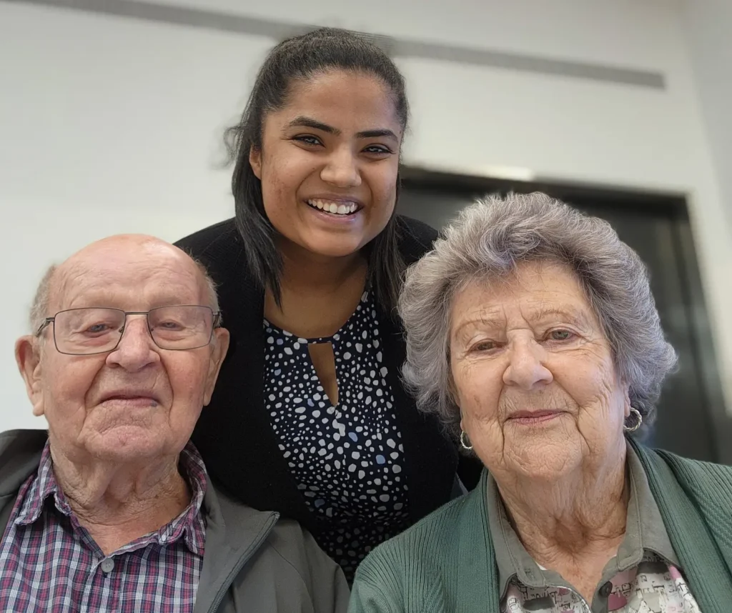 Otto, Ann, and Heena